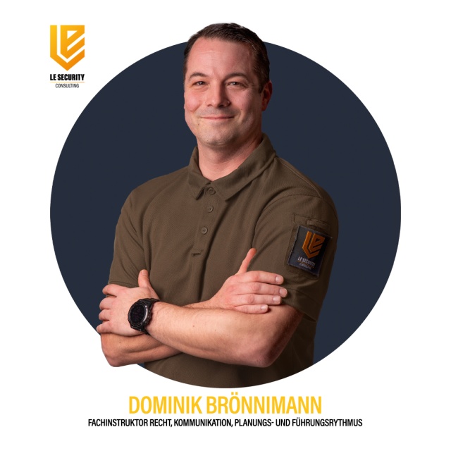 Wir stellen vor: Dominik Brnnimann  Unser Experte fr Fhrung und Taktik! - Heute mchten wir Ihnen Dominik Brnnimann vorstellen, unseren Fachinstruktor fr Schlsselbereiche wie Recht, Kommunikation, Planung und Fhrung.