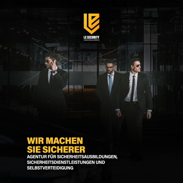 Sicherheit ist Vertrauenssache – Willkommen bei der LE Security! - Seit unserer Gründung im Jahr 2018 stehen wir für höchste Professionalität und massgeschneiderte Lösungen im Sicherheitssektor. Mit Sitz in Rheinfelden AG begleiten wir Privatpersonen, Behörden und Unternehmen als renommierter Schweizer Partner.