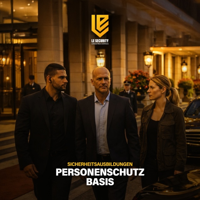 Personenschutz ist Präzisionsarbeit – Das System hinter dem Schutz. - Professioneller Personenschutz ist weit mehr als physische Präsenz – es ist ein System, das wie ein Uhrwerk ineinandergreifen muss. In unserem Modul „Personenschutz Basis“ legen wir das Fundament für dieses Handwerk.
